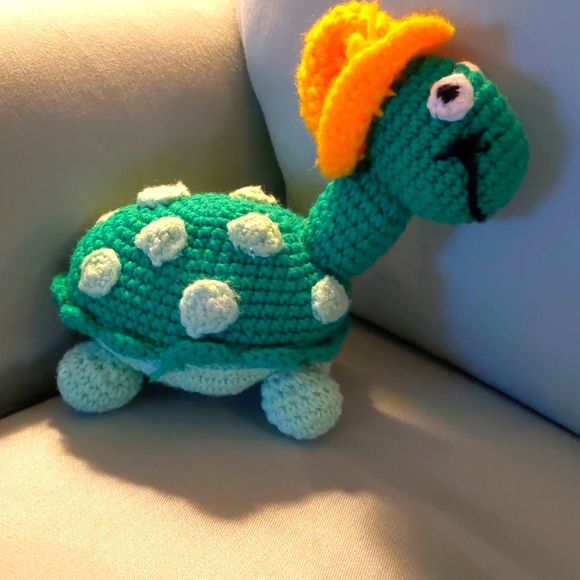 *BOGO* Crocheted Handmade Stuffed Turtle 🐢 - Picture 2 of 3